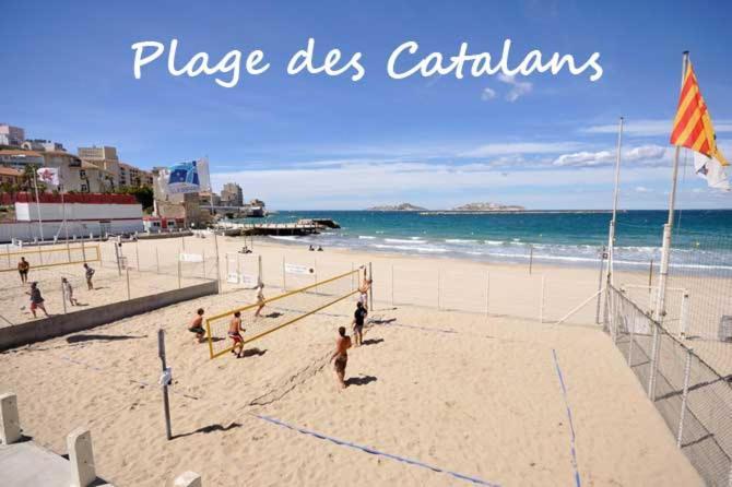 T2 Plage Catalans-Vieux Port Apartman Marseille Kültér fotó